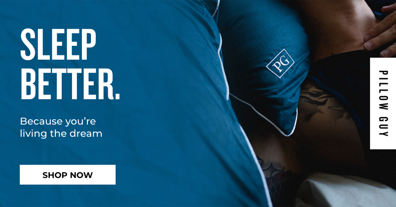 Pillow Guy Facebook Ad Design
