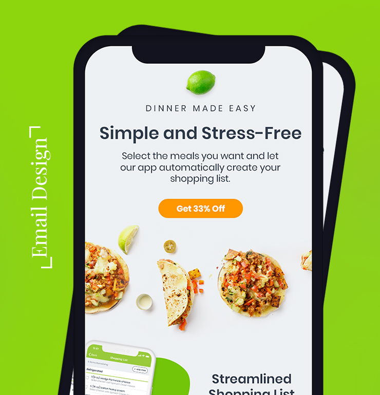 eMeals Email Design