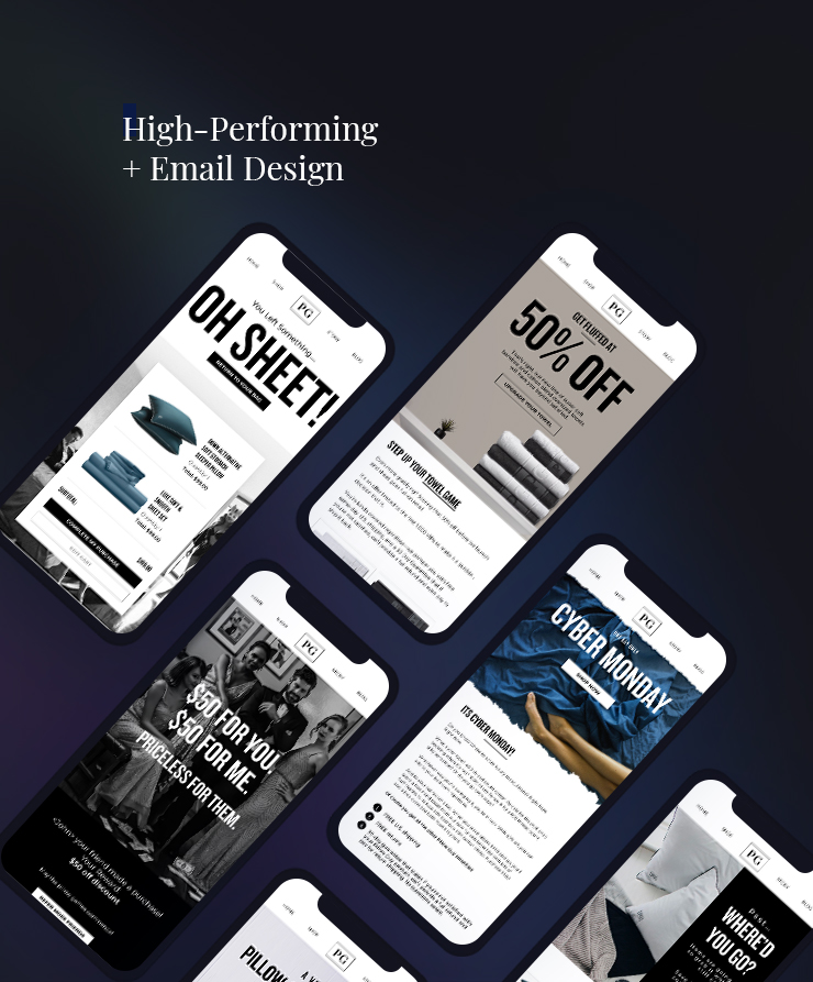 Pillow Guy Email Design Project